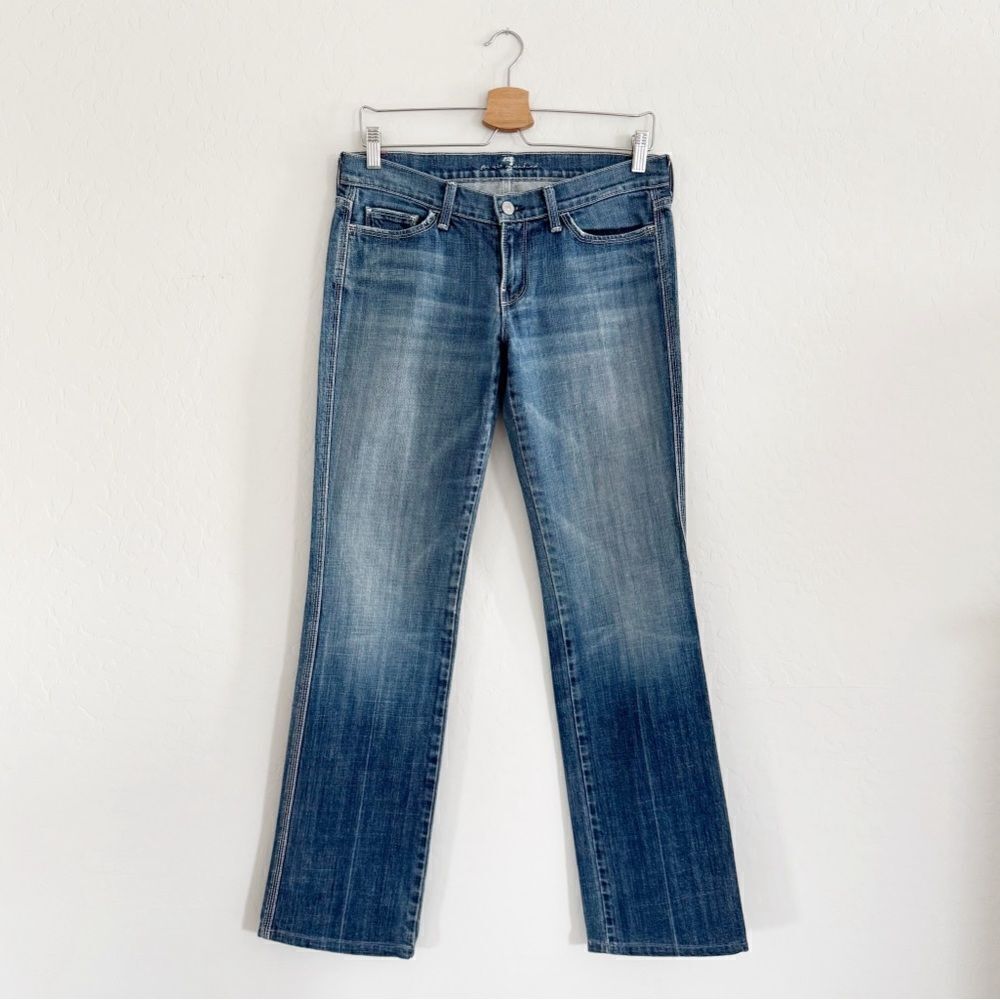7 For All Mankind | Colette Straight Leg Women’s Jeans 29 - Picture 2 of 8